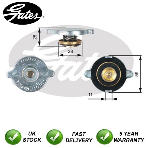 Radiator cap gates - radiator,
