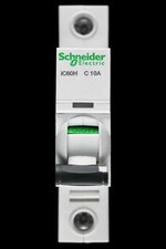 SCHNEIDER 10 AMP CURVE C 10kA MCB CIRCUIT BREAKER A9F54110 IC60H