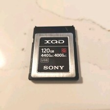 Sony 120GB G Series XQD Memory
