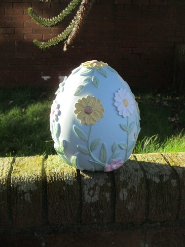 Large ornamental egg - ornamental,
