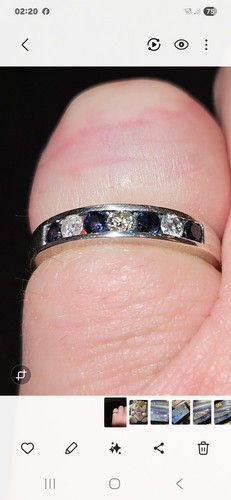 9ct white gold - white, &