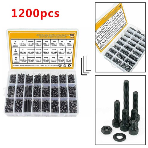 1200pcs box assorted m4 - assorted, m3