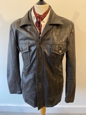 VINTAGE  mens 70's CRIMO BROWN