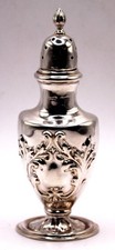 Antique Sterling Silver Pepper