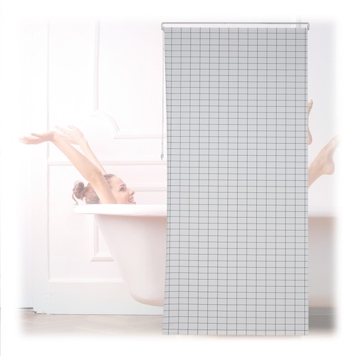 Bathroom roller blind