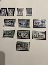 French Stamps 1961 Collection