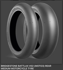 Bridgestone Moto3 125GP SLICKS