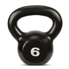 Kettlebell black cast iron - black,