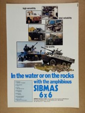 1982 SIBMAS 6x6 Armored