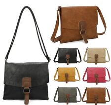 New Womens Long Strap Cross Body Satchel Bag Messenger Over Shoulder Handbags UK