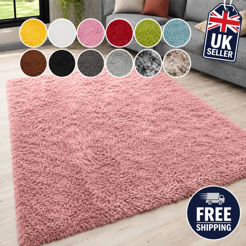 Extra fluffy shaggy rugs - rugs, and