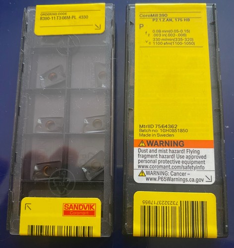 New sealed sandvik - new,