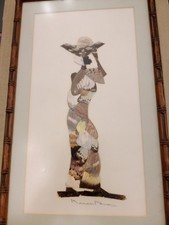 Vintage african butterfly - vintage,