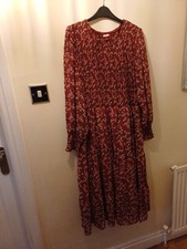 Joe Brown Red Lined Dress Size