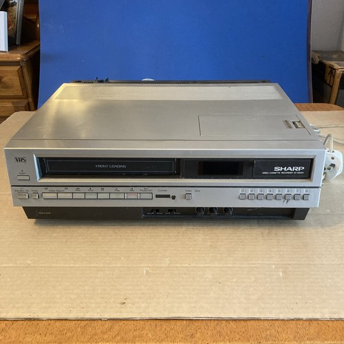 Sharp vhs player recorder - sharp,