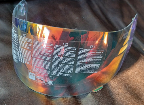 Agv genuine visor iridium - s4,