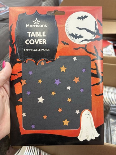 Halloween party table cover - halloween,