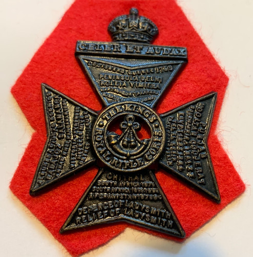 Kings royal rifle corps cap - kings,