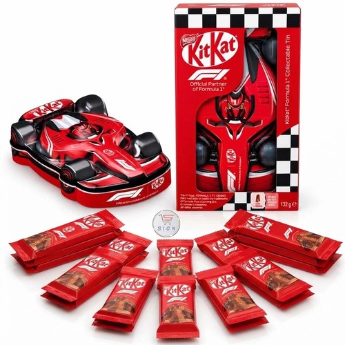 Kitkat collectable tin car - collectable,