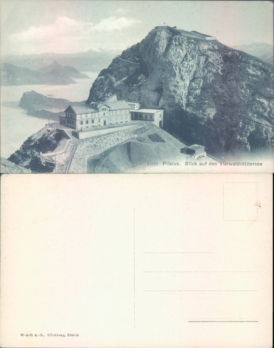 View pilatus and lake - of,