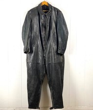 Leather coveralls size large
