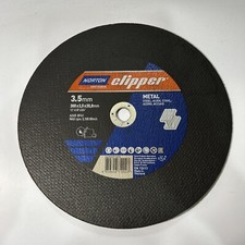 Flat Metal Cutting Disc, Metal, Steel, Acier, 300mm X 3.5mm X 20m,Norton Clipper