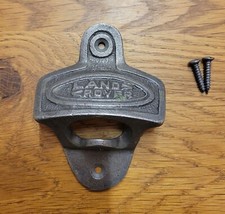 Cast Iron Wall Mounted Vintage Antique Style Bottle Opener  LAND ROVER