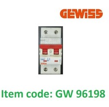 GEWISS GW96198 Main Switch Fuse 100A 2 pole