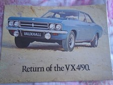 Vauxhall VX 4/90 brochure Sep