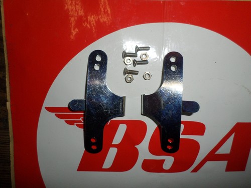 Bsa tank badge clips - bsa,
