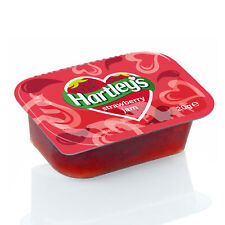 Hartleys Strawberry Jam Portions | 1x100x20g | Free Delivery