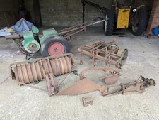 1946 Trusty Tractor - RF60 - 2 wheeled - Douglas SV54 engine - with implements