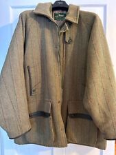 Rare XXL Mens Vintage Beaver of Bolton Derby Tweed Shooting Hunting Country Coat