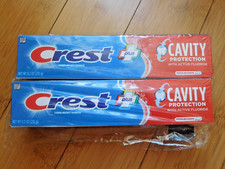 2 X Crest Cavity Protection Toothpaste, Regular - 8.2 Ounce