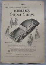 1955 Humber Super Snipe