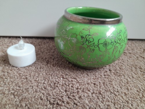 Vintage green sudlows sugar - vintage,