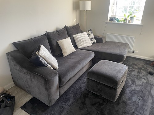 Dfs shaped sofa bargain - dfs,