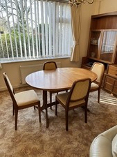 Nathan Mid Century Dining Table & Chairs
