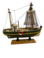 Vintage Hand Made Wooden Model