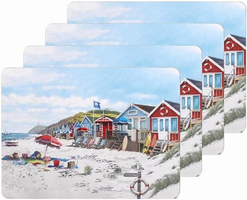 Set cork backed - of, 4