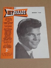 Hit Parade Magazine January 1962 Bobby Vee cover (Eddie Cochran/Dion/Duane Eddy)