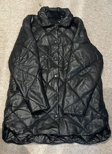 Black Massimo Dutti leather