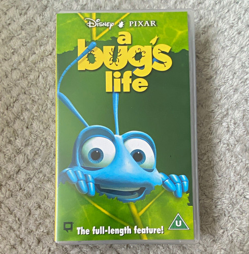 Pixar disney bug - pixar, vhs