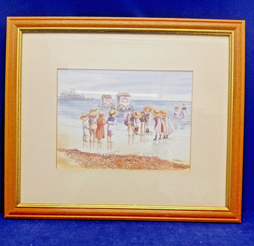 Whittaker art print mounted - art,