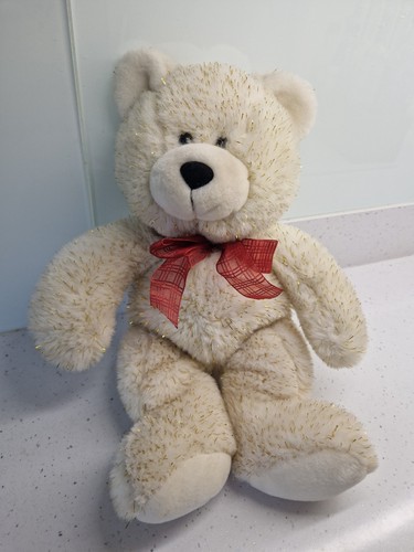 Cream coloured soft plush - soft,