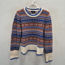 ME+EM Fair Isle Knit Wool