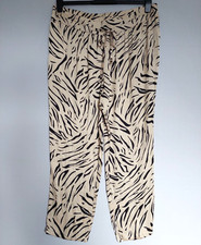 M&S Zebra Print Trousers Size