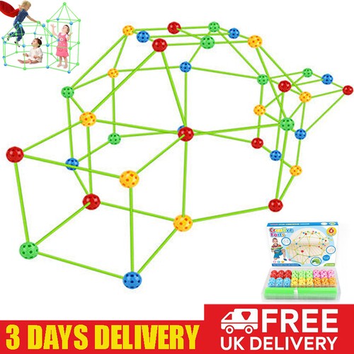 175pcs kids construction fort - kids,