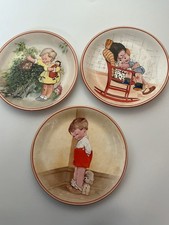3 Ceramic Collectors Plates By