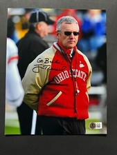 Jim Tressel Hot signed